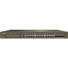 Коммутатор Tenda 24PORT 1000M 4SFP TEG3328F