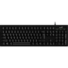 Клавиатура Genius Smart KB-101 Black USB, Only Laser (Hairline design), клавиш 105, провод 1.5 м