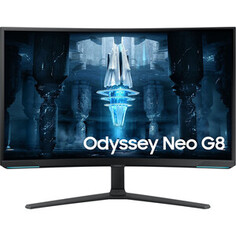 Монитор Samsung 32 Odyssey Neo G8 S32BG852NI черный VA LED 16:9 HDMI полуматовая HAS Piv 350cd 178гр/178гр 3840x2160 (LS32BG852NIXCI)