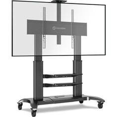 Кронштейн-подставка для телевизора Onkron TS2811 черный 60-100 макс.147.8кг напольный мобильный