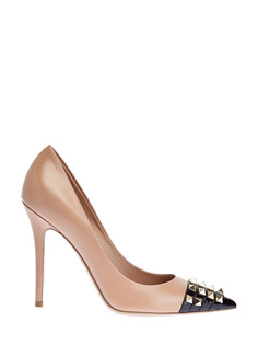 Кожаные туфли-лодочки Rockstud Alcove с литым декором Valentino