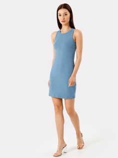 Мини-платье женское в серо-голубом оттенке Mark Formelle