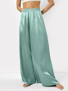 Брюки женские домашние в зеленом цвете Mark Formelle