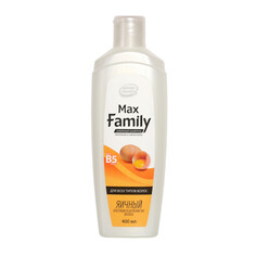 Семейный шампунь &quot;maxfamily&quot; для всех типов волос яичный, 400 мл