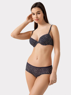 Трусы женские шортики серые с принтом Mark Formelle