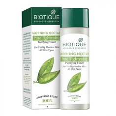 Очищающий и сужающий поры тонер для лица 120мл Biotique