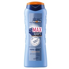 Гель-душ for men max sport для мытья Viteks