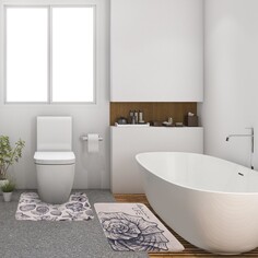 Набор ковриков для ванной этель