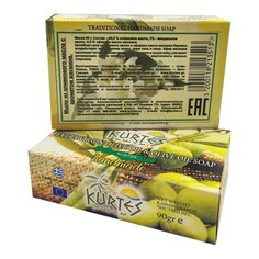 Оливковое мыло с ароматом жасмина 90г Kurtes