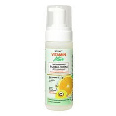 Bubble-пенка для умывания vitamin Viteks