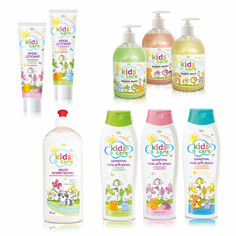Шампунь и гель д/душа детский kids care Iris