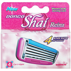 Кассеты сменные shai reina 4&#39;s, сменные Dorco