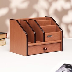 Органайзер 5 секций, с выдвижным ящиком, 21*15*13см NO Brand
