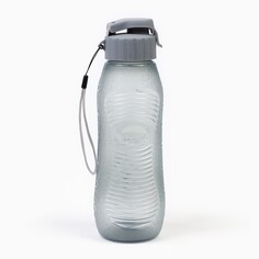 Бутылка для воды, 600 мл, 23 х 6.6 см, серая NO Brand