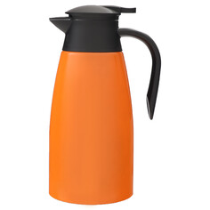 Термос-кофейник, 2 л, сохраняет тепло до 24 ч, оранжевый NO Brand