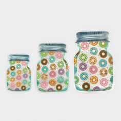 Набор пакетов для хранения сыпучих продуктов доляна