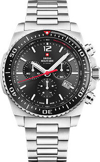 Швейцарские наручные мужские часы Swiss Military SM34093.01. Коллекция Sports