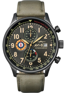 fashion наручные мужские часы AVI-8 AV-4011-0C. Коллекция Hawker Hurricane