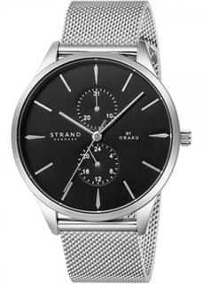 fashion наручные мужские часы Obaku S703GMCBMC. Коллекция STRAND