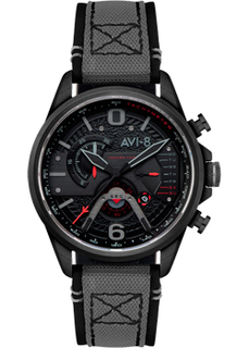 fashion наручные мужские часы AVI-8 AV-4056-0B. Коллекция Hawker Harrier