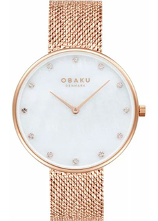 fashion наручные женские часы Obaku V288LXVWHV. Коллекция Mesh