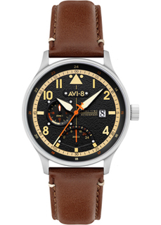 fashion наручные мужские часы AVI-8 AV-4101-0B. Коллекция Hawker Hurricane