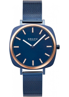 fashion наручные женские часы Obaku V296LXSLML. Коллекция Mesh