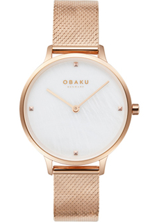 fashion наручные женские часы Obaku V295LXVWHV. Коллекция Mesh