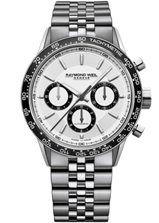Швейцарские наручные мужские часы Raymond weil 7741-ST1-30021. Коллекция Freelancer