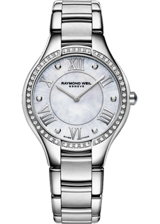 Швейцарские наручные женские часы Raymond weil 5132-S2S-00966. Коллекция Noemia