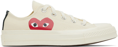 Низкие кроссовки Off-White Converse Edition PLAY Chuck 70 Comme des Garçons Play