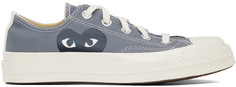 Серые низкие кроссовки Converse Edition Half Heart Chuck 70 Comme des Garçons Play