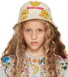 Детская бежевая шляпа-ведро Smile &apos;Wonder&apos; Jellymallow