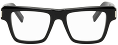 Черные прямоугольные очки Saint Laurent
