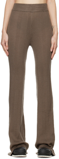 Расклешенные брюки серо-коричневого цвета REMAIN Birger Christensen