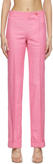 Розовые брюки Le Pantalon Fresa Jacquemus