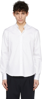 Белая хлопковая рубашка Wooyoungmi
