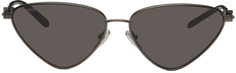 Солнцезащитные очки «кошачий глаз» из металлической бронзы Balenciaga