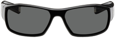 Черные наглые солнцезащитные очки Nike
