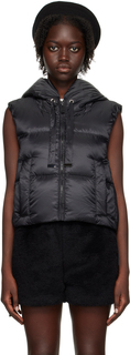 Black Seigo Down Vest Max Mara