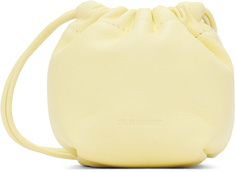 Желтая мини-сумка для пельменей Jil Sander