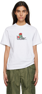 Белая футболка с полевыми цветами Butter Goods