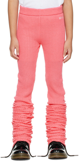 Детские розовые свободные носки, леггинсы Doublet