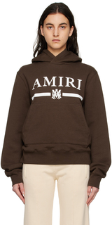 Коричневое худи M.A. Bar AMIRI