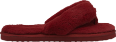 Сандалии Puma Wmns Fluff Flip Slide Persian Red Team Gold, красный