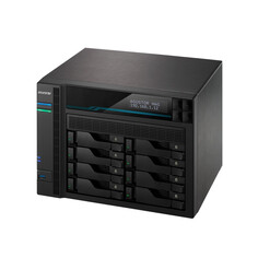 Сетевое хранилище Asustor AS6508T 8-дисковое с 4 дисками Enterprise по 10 ТБ