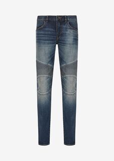 Узкие джинсы Armani Exchange, синий
