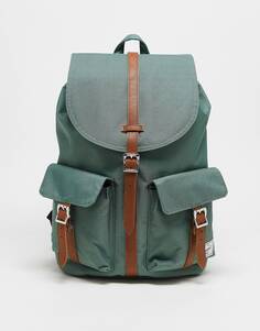 Зеленый рюкзак с двумя ремешками Herschel Supply Co Little American