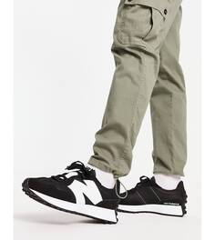 Черно-белые кроссовки New Balance 327