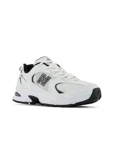 Бело-черные кроссовки New Balance 530